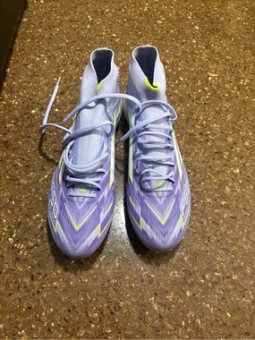 adidas Purple and Yellow Women's Athletic Shoes